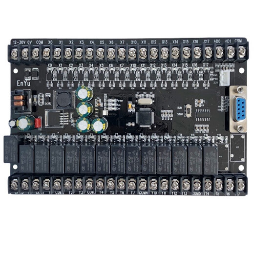PLC industrial control board domestically produced compatible PLCF X1N FX2N-30MR32MR board programmable controller Puling 6MR bare board (with AD)