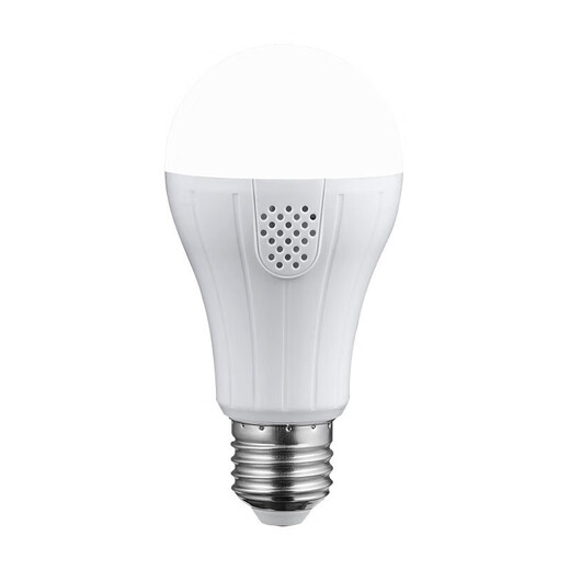 NVC Lighting (NVC) LED bulb voice-activated smart induction corridor corridor high-brightness energy-saving E27 screw bulb voice-activated light bulb E27 voice-activated light 7 watts 6500K positive white light