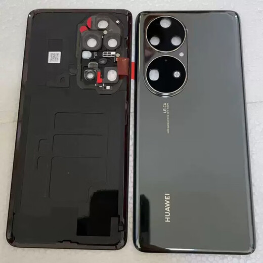 Xushansi is suitable for Huawei p50 Pro original disassembly 99 new mobile phone back cover glass back shell battery shell rear car accessories P50Pro original disassembly 99 new back cover (Yaojin black