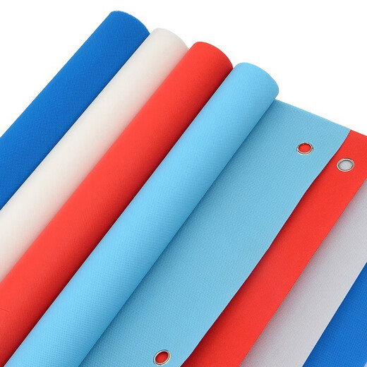 Yanpai photo ID photo background cloth thickened one inch snapshot photography photography studio pure white red blue cushion cloth thickened curly hair light blue (hole with rope with nails) 0.8*1.3m