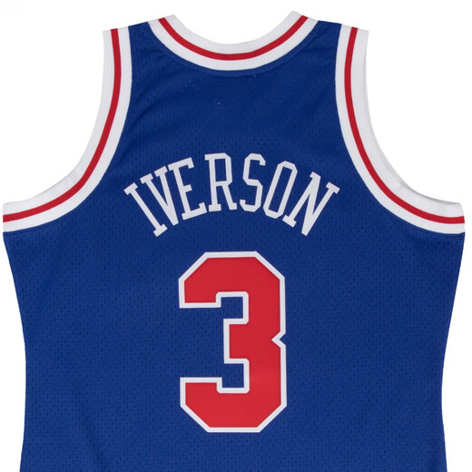 MITCHELL & NESSMitchell&Ness 76ers Iverson jersey 96-97 season fan version retro sports vest blue XL MITCHELL & NESSMitchell&Ness 76ers Iverson jersey 96-97 season fan version retro sports vest blue XL