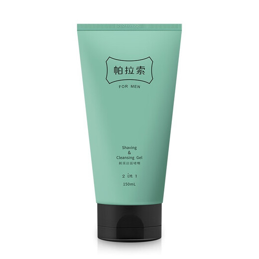 Paraso Herren-Rasiercreme Rasiergel Schaumhandbuch Rasierhöfel Kopf Gel Rasiergesicht Zwei-in-One-Curry 150ml