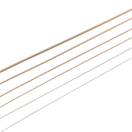 Lugou-Gitarrenstrings Full Set von Folk Acoustic Gitarre Saiten Set 6 Sets AC11 PU-Beschichtungsgefühl + Stringschneider