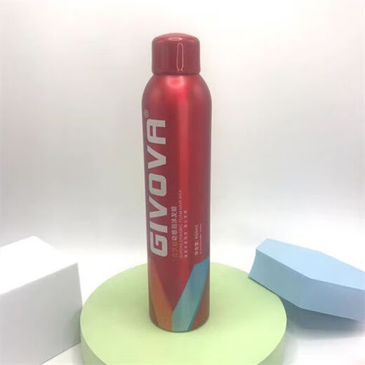 Boxer Jivowa Foam Hair Wax Boxer Dynamic Styling Mousse Soft Styling Moisturizing Repair Elastic Wool Roll Protector 450mL Red 2 Bottles