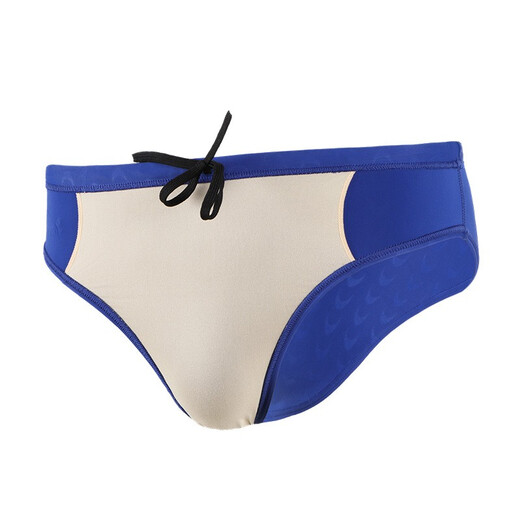YINGFA Men's Swimming Briefs with Drainage Line Professional Competitive Swimming Briefs 9201 Blue M