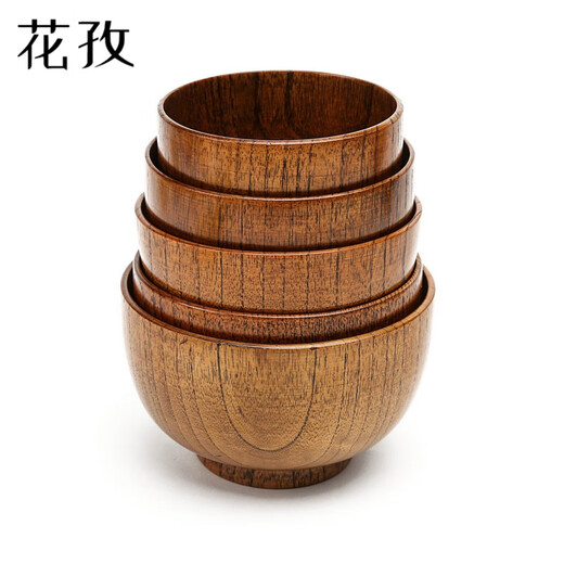 木碗特大超大号实木碗果盆木盆汤盆大餐具汤碗饭碗果盘大号饭钵面 整木碗肚直径13568cm