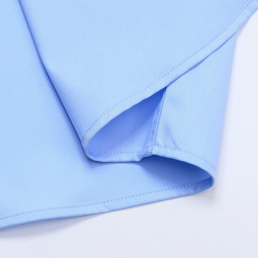 Romon (Romon) Nicht-Scengen-Bambusfaser-Kurzärmel-Shirt Herren-offizielle Tops Sommer mittleren und junger Business Casual Professional Ice Silk Shirt Männer Weiß 41