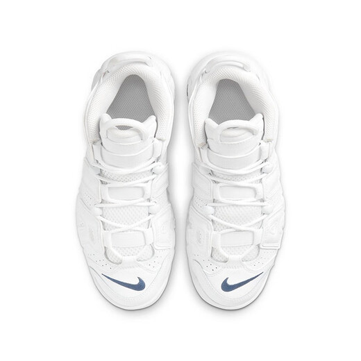 耐克（NIKE）女鞋2025夏季新款Air more Uptempo皮蓬减震篮球鞋大童运动休闲鞋 DH9719-100白色 36.5