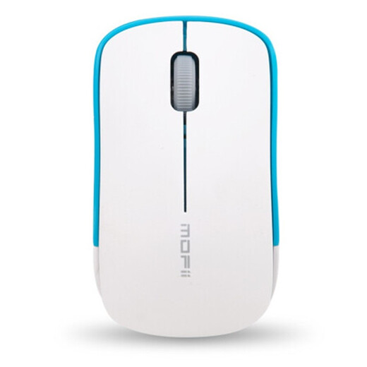 Skyscraper (Mofii) X210 Xinyue Edition Wireless Keyboard and Mouse Set Office Keyboard and Mouse Set Portable Computer Keyboard Laptop Keyboard All-in-one Blue and White
