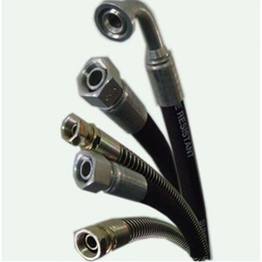 Fanyi Kechuang high-pressure oil pipe, high-pressure steel wire rubber pipe, size specifications can be customized, unit price/meter high-pressure steel wire rubber hose/inner diameter 50mm connector