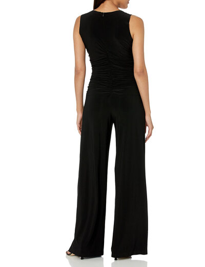 Norma Kamali Frauen Kamali Kulture Faltener Jumpsuit Schwarz klein
