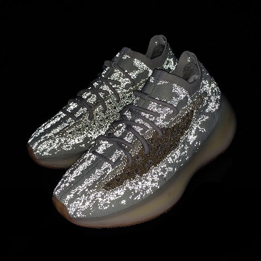 阿迪达斯 （adidas）椰子鞋三叶草男鞋女鞋Yeezy boost 380椰子380透气缓震跑步鞋 FX9764/mist 棕  39