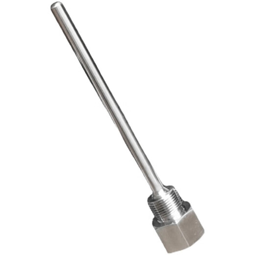 Jieyunmao stainless steel bimetal thermometer sensor protective sleeve threaded thermocouple resistance probe housing 316NPT21L100