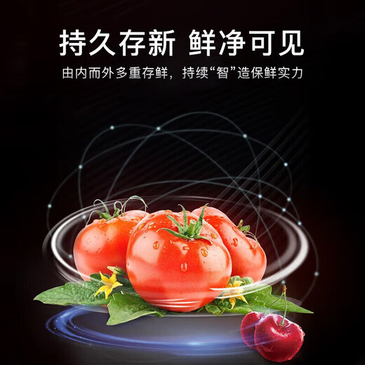 LG635L制冰机冰箱 敲一敲透视窗 风冷无霜超薄嵌入式 家用大容量 自动制冰对开门客厅冰吧S653MEP87D 暮色黑 商场同款制冰机冰箱