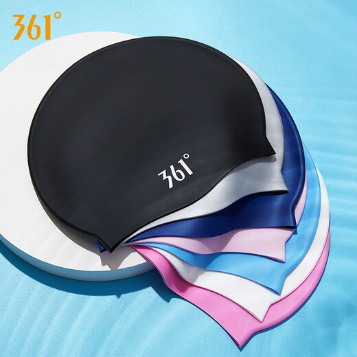 361 swimming goggles and swimming caps for men and women, anti-fog myopia swimming goggles set, high-definition waterproof and leak-proof adult flat swimming equipment, value-for-money black suit (contact customer service for details)