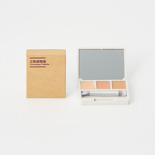 MUJI three-color concealer palette OAU4CC2A 1.5g