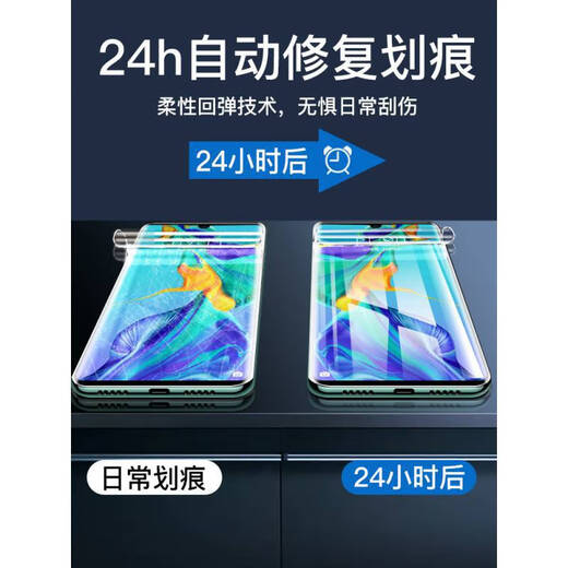 Juxun is suitable for Huawei P50 tempered film mobile phone film, full screen coverage, hydrogel curved film, anti-peep, explosion-proof and anti-fingerprint, edgeless 1 piece, Huawei p50