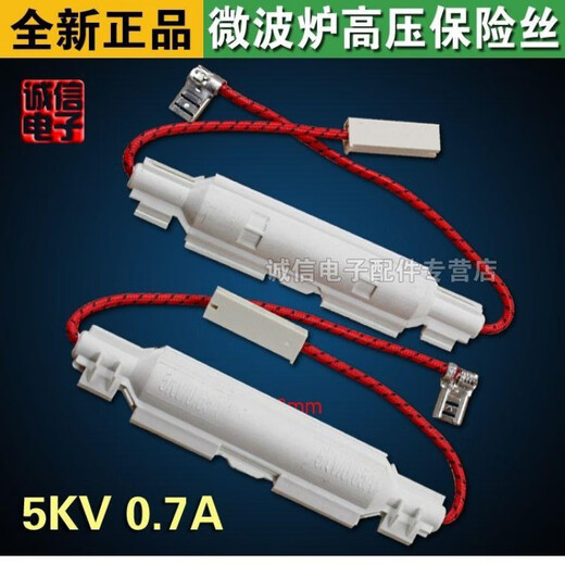 Customized cased microwave oven fuse set 5KV/0.8/0.7/0.65A fuse microwave oven high voltage fuse 0.65A