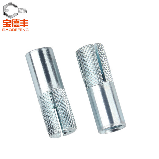 Baodefeng internal expansion screw top explosion implosion gecko explosion built-in bolt pull-explosion screw national standard good quality M6 10 pieces blue and white zinc top explosion