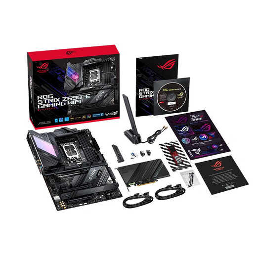 华硕（ASUS）  Z790 Z690 电脑游戏电竞主板 支持DDR5D4内存 STRIX Z690-E GAMING