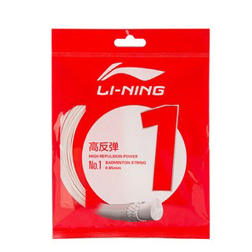 Li Ning (LI-NING) Li Ning No. 1 Line No. 5 N65 Ligne de badminton à haute élasticité Ligne de plumes Ligne à mailles fines Équilibrée et durable Ligne de grand marché No. 1 Couleur à rebond élevé Aléatoire