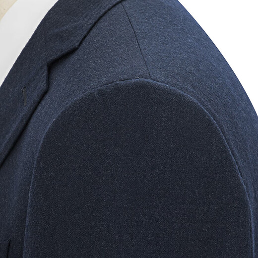 Peromon 100% wool + semi-linen lining men's business casual thickened brushed suit