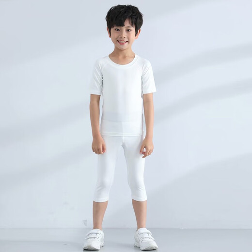 Suisse de sport pour enfants Suisses de collants pour hommes équipés de combinaisons d'entraînement de basket-ball Fitness Running Base Football Uniforme de football garçons Yipai 825 + 826 Black Line 22 Tailles