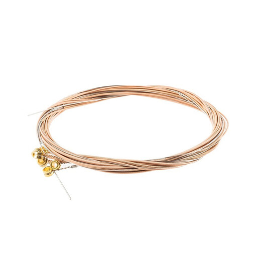 Lugou-Gitarrenstrings Full Set von Folk Acoustic Gitarre Saiten Set 6 Sets AC11 PU-Beschichtungsgefühl + Stringschneider