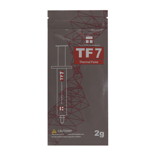 thermalright 利民TF7 2g导热硅脂电脑台式机笔记本硅脂CPU显卡硅脂导热系数12.8 TF7 2g装【导热系数12.8w/m.k】