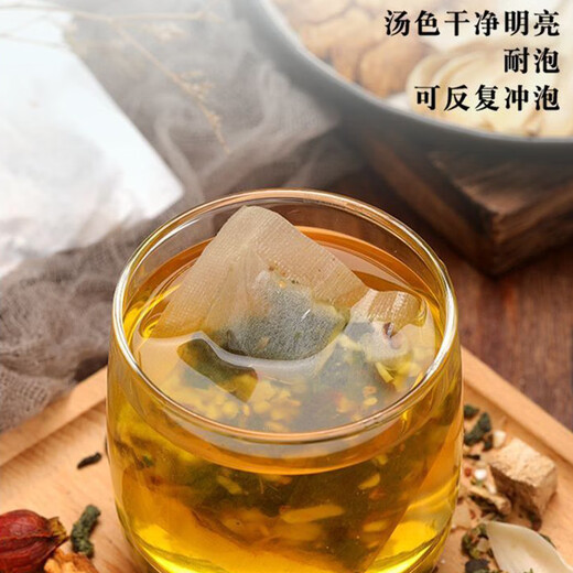 同集本草青钱柳苦瓜桑叶玉米须茶牛蒡根传统调理三绛糖友方便袋泡