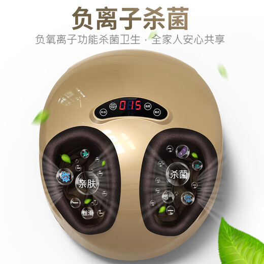 奥克斯（AUX)足疗机脚部按摩器足底加热多功能按摩仪送父亲母亲节日礼物 【旗舰款】气囊按摩/3大模式/无线遥控/太空灰
