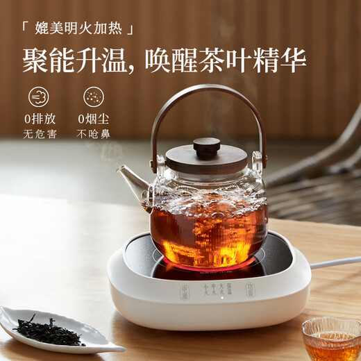 Bear Mini Electric Ceramic Stove Tea Stove Tea Maker Stove Healthy Black Tea Scented Tea Brewing Tea Steamer ZCQ-P12H5