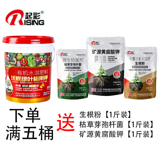 Seaweed expansion, fruit production increase, barreled fertilizer, melons, fruits, vegetables, citrus, water-soluble fertilizer, high phosphorus, high potassium, medium element flushing fertilizer to villages and towns