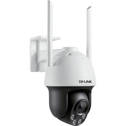 TP-LINK dual-band 5G wireless WIFI surveillance camera 4K high-definition home outdoor waterproof 360-degree panoramic rotary ball machine network monitor TL-IPC683-AEZ+ power off battery power supply Standard without memory card cannot store playback video plug-in and connect to router wifi or plug-in