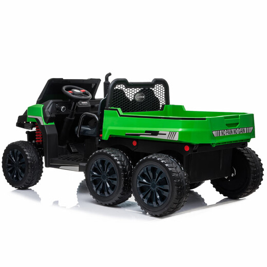 
Mimizhi Children's Tractor can be used for adults and babies electric toys car four-wheel remote control trucks for children and women. Ultimate version red = four-wheel drive + early education music + leather seat four-drive