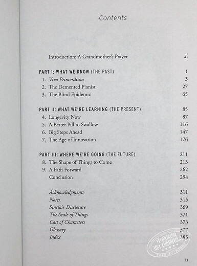 寿命 抗衰老主题  Lifespan Why We Age and Why We Dont Have To 英文原版 David A Sinclair 医学 保健