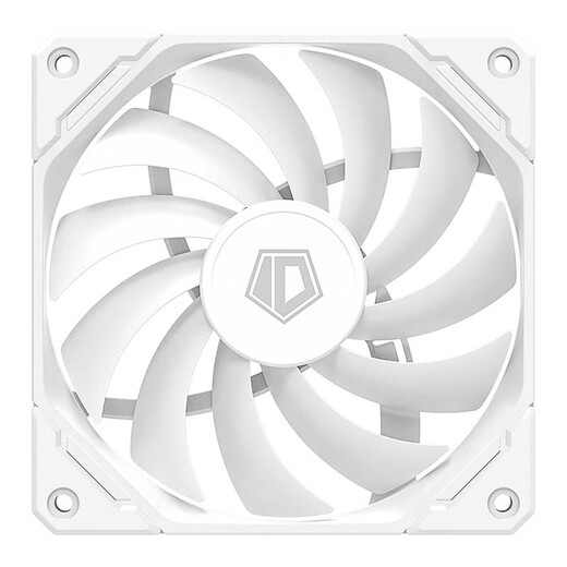 ID-COOLING 12CM薄扇 12015无光机箱风扇白色 超薄15mm规格 适用ITX下压式电脑散热器改装 TF-12015-W