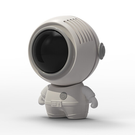 Kaiyi small fan desktop dormitory halter neck Children's Day birthday gift for girls to give to girlfriend girlfriend wife best friend practical boy boyfriend Chinese Valentine's Day Teacher's Day gift Yaoye black astronaut halter neck small fan