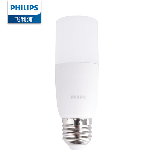 Philips (PHILIPS) constant light LED small column bulb columnar LED bulb E27 screw socket 9.5W white light (6500K)