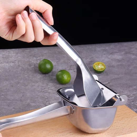 Baijie 304 stainless steel manual juicer electroplated orange juicer hand-pressed sugarcane juice pomegranate juicer