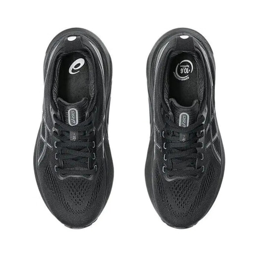 ASICS亚瑟士GEL-KAYANO31稳定支撑跑鞋 女鞋通勤跑步训练透气运动鞋 1012B671-001-黑武士-D宽楦 39 鞋码偏小,请买大半码