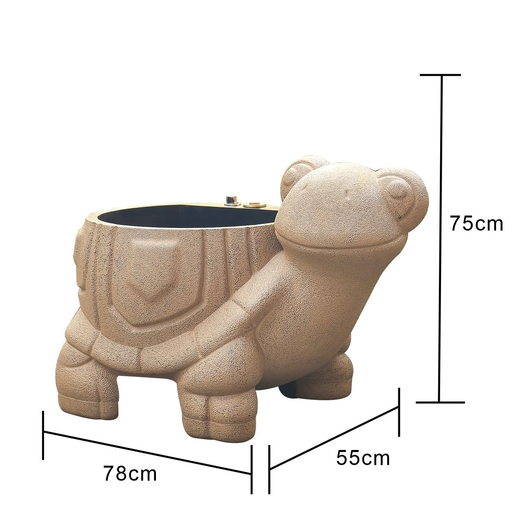 Yushixuan outdoor courtyard home balcony garden terrace B&B villa yard creative animal washing mop sink mop pool fully loaded mop pool (without faucet)