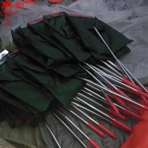 环卫垃圾斗布袋保洁防风垃圾兜户外垃圾铲便携垃圾收集器簸箕撮斗SN9855 防风垃圾斗(不锈钢)