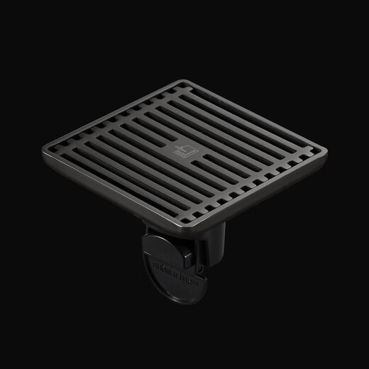 Submarine MGK40-10 gun gray stainless steel ultra-thin floor drain four-proof shower floor drain 40 diameter
