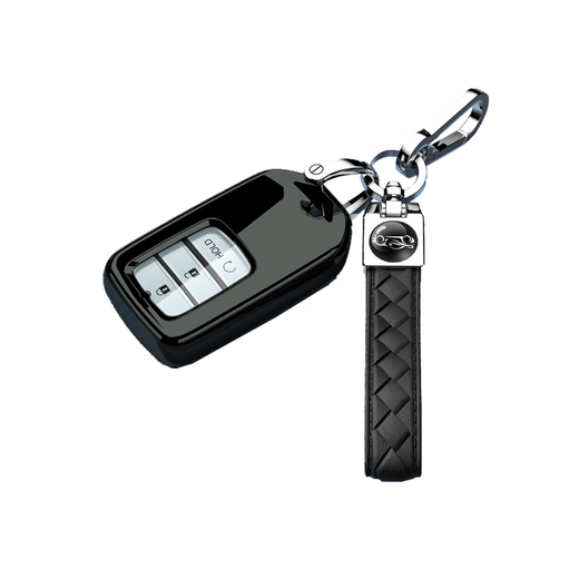 20-22 GAC Honda Haoying Key Cover Special Deluxe Smart Enjoy Guangben Car Buckle Protection Pack 21 Men and Women Single Key Cover - [Sapphire Blue]