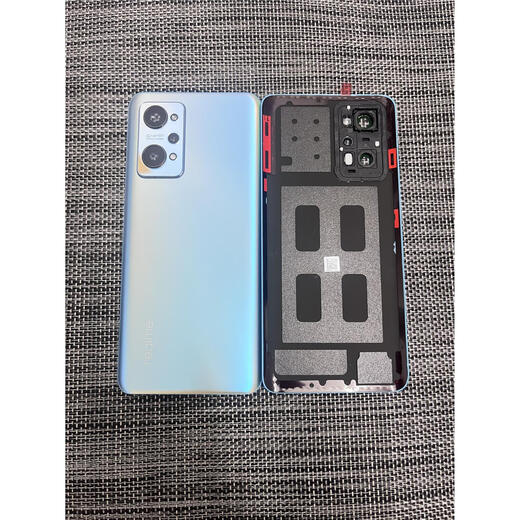 ASuitable for GTNeo2 original back cover glass Realme GTNeo2 original battery cover rear case rear screen GT Neo2 black original back cover with lens