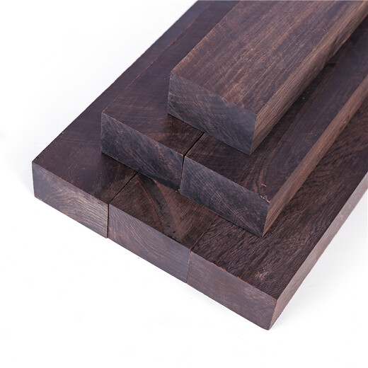 Qianbaolai peach wood hairpin diy wood mahogany small material hand-carved wood hairpin material red sandalwood black sandalwood green nanmu material scarlet rosewood (old mahogany) one