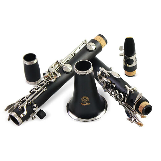 Xinghai-Klarinette, Klarinette an der Anfängerklasse, genauer Ton, ausgezeichneter Nickel-Taste, B-Flat Black Wind Instrument [Professional] XC-17J