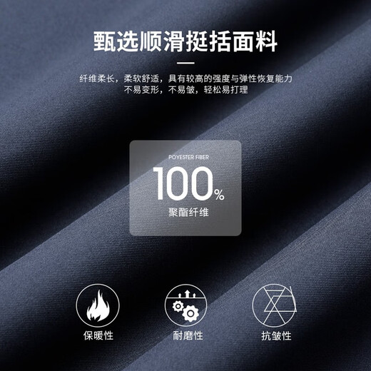 SHANSHAN Shanshan Executive Jacke Herren Frühling und Herbst Neue wasserdichte Reversjacke Herren Kader Business Casual Papa Kleidung Marineblau XL /180 Empfohlen 115-130 Jin Jin entspricht 0,5 kg