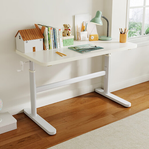 Lin's Home Study Desk Desk Desk Desk Guiones de escritorio de estudiante Levantamiento de la mano LS690 Tabla blanca grande 1.2m